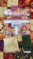 Senior Prom Quilt Kit Featuring Fall Fabrics