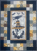 Hillside Charm Quilt Kit Featuring Holloween Fabrics