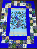 Hillside Charm Quilt Kit Featuring Peacock Garden Collection
