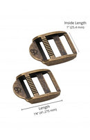 Brass Strap Adjuster | 1 in Strap Adjuster | Easy Quilting Corner