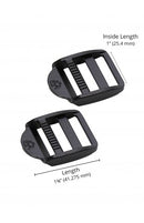 Black Strap Adjuster | 1 in Strap Adjuster | Easy Quilting Corner