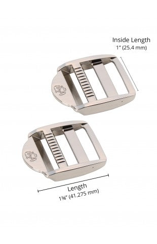 Nickel Strap Adjuster | Strap Adjuster Set | Easy Quilting Corner