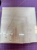 Square up ruler set 2"-12.5"