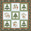 Santa's Tree Farm Panel Quilt Kit