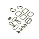 Hardware Kit Daphne Bag Gunmetal 12pc