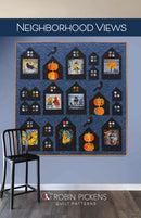 Neighborhood Views Printed Quilt Pattern