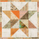 Tim Holtz Palette Orange -Orange Standout Star Quilt Kit
