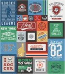 Varsity Soccer Panel Blue 56" x 64" Digital