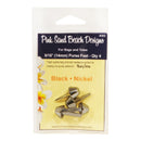 Purse Feet Black Nickel 9/16in (14mm)