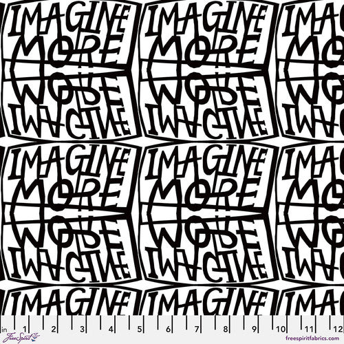 Imagine - White || Writing on the Wall