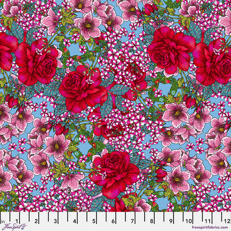 Under the Pergola - Blue || Language of Flowers