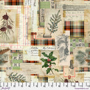 Tim Holtz Holidays Past Woodland Collage Multi PWTH197.MULTI