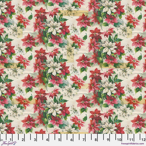 Poinssettia Print - Multi || Holidays Past