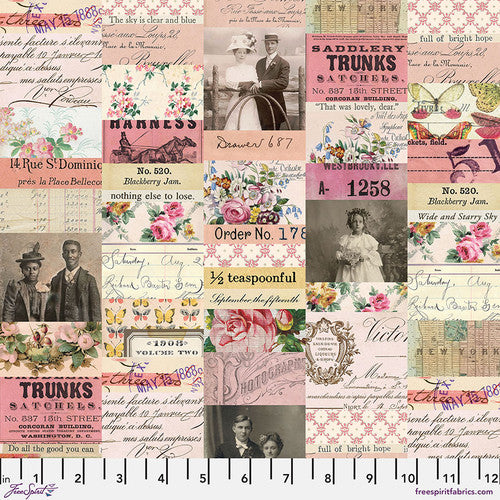 Tim Holtz Palette Pink - Pink  Collage