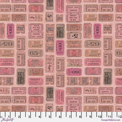 Tim Holtz Palette Pink One Yard Bundle of 10 Pieces