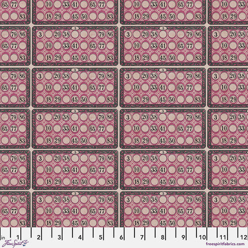 Tim Holtz Palette Pink One Yard Bundle of 10 Pieces