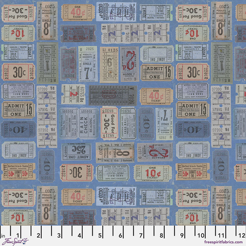 Indigo Tickets - Indigo || Tim Holtz Palette Indigo PWTH292.INDIGO