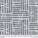 Indigo Typography - Indigo || Tim Holtz Palette Indigo PWTH295.INDIGO