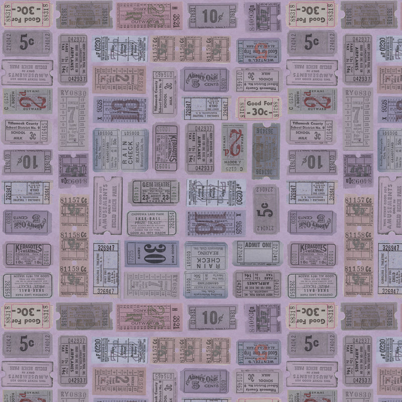 Tim Holtz Eclectic Elements Palette PWTH302.PURPLE Purple Tickets
