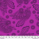 Tula Pink Nightshade Déjà Vu Raven Lace - Oleander || Nightshade (Déjà Vu)