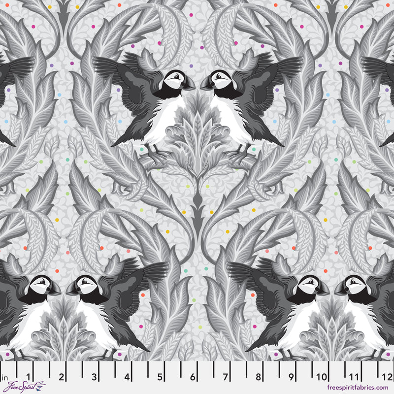 Huffin and Puffin || Graywork SKU: PWTP260.WHISPER