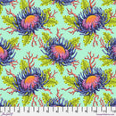 Friends & Anemones - Seafoam || Floral Reef Tula Pink SKU: PWTP265.SEAFOAM