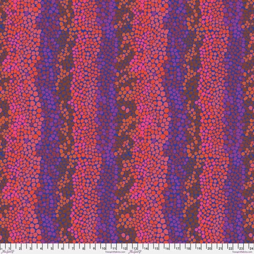 Pebble Mosaic - Prune WIDE backing fabric