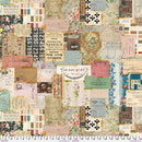 Ephemera BACKING FABRIC - Eclectic Elements Palette by Tim Holtz QBTH014.PALETTE