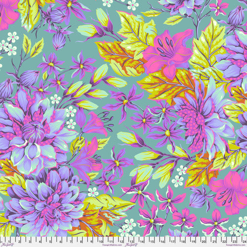 Tula Pink Untamed 108" Wide Back/ Backing Fabric  Hello Dahlia Cosmic QBTP017.COSMIC