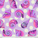 Tula Pink Floral Reef Wide-Back - QBTP021.ULTRAVIOLET Big Shelly