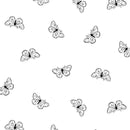White on White Butterflies