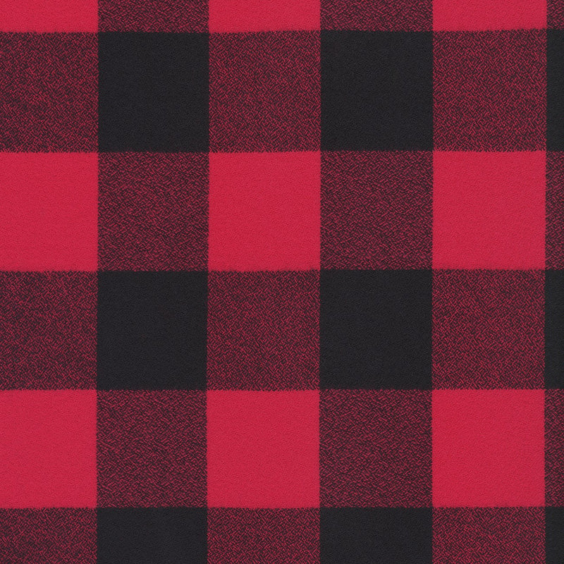 Red Mammoth Flannel Wide Back 59"