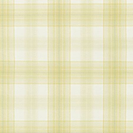 Plaid Cream 59in Wide