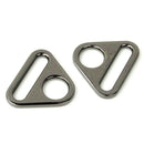 Triangle Ring 1in Gunmetal