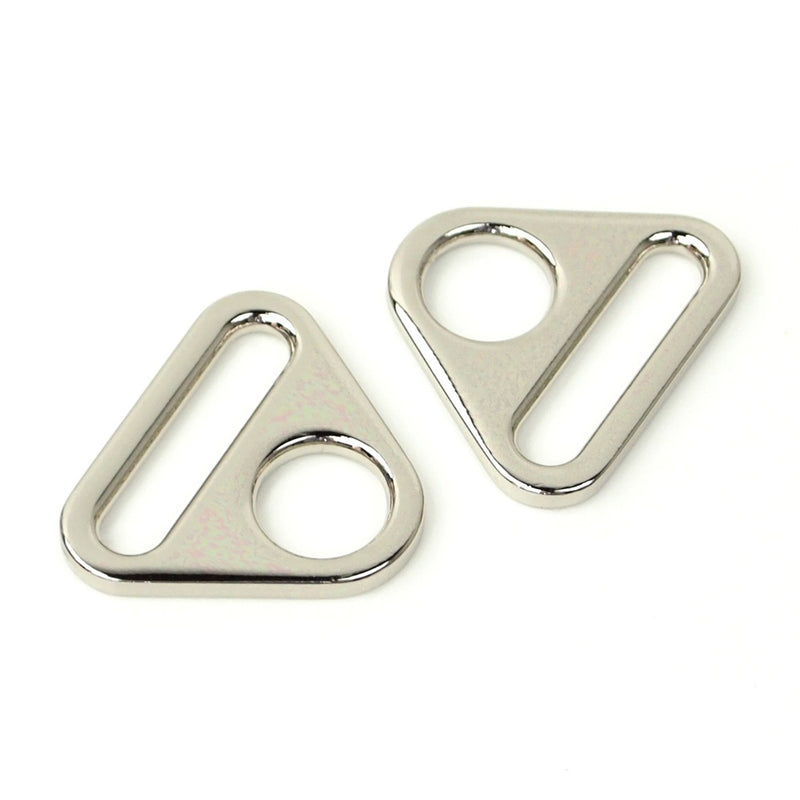 Triangle Ring 1in Nickel