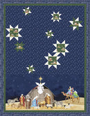 Stars Over Bethlehem Quilt Kit featuring Come Let Us Adore Him by Tara Reed for Riley Blake