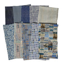 TH-Palette Indigo One Yard Bundle of 10 Pieces