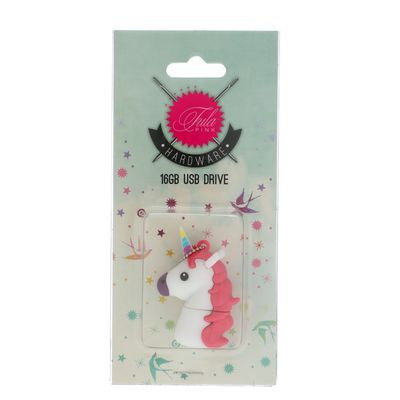 Tula Pink USB Unicorn White 16 GB