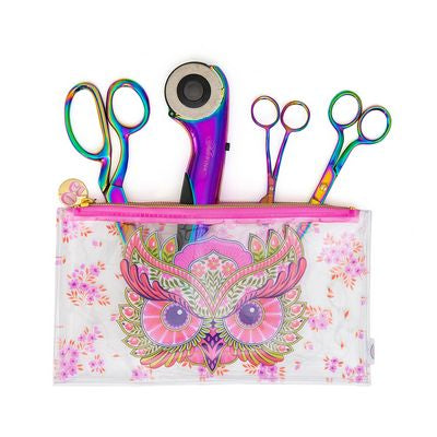 Tula Pink Hootie Pencil Pouch