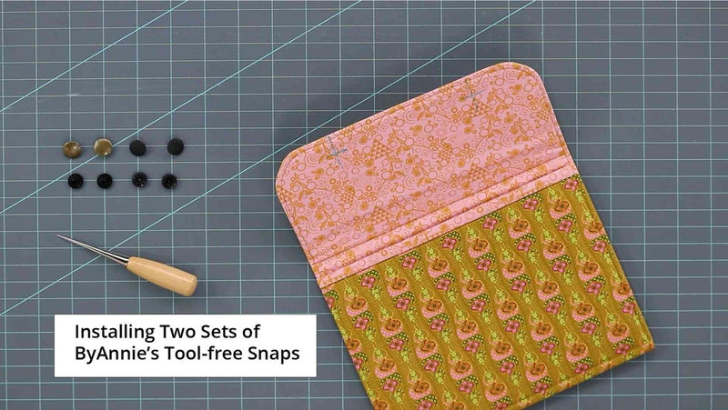 Tool-Free Snaps Black - Set of Four