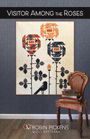 Visitor Among the Roses Printed Pattern