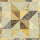 Tim Holtz Palette Yellow Standout Star Quilt Kit