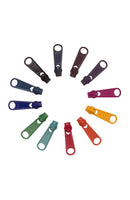 Zipper Pull Set - DARKS - 12