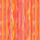 Orange/Pink Zipper Stripe 108in Wide Back