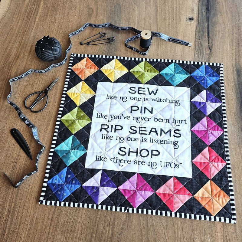 Sew, Pin, Rip, Shop Printed Fabric Panel