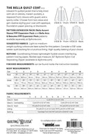 Bella Quilt Coat Pattern