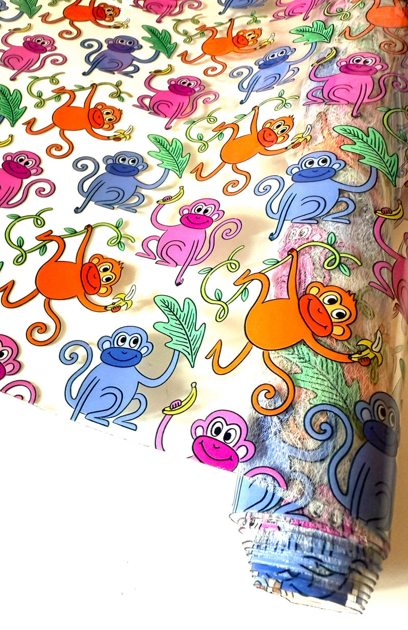 Monkeying Around Clear TPU Vinyl