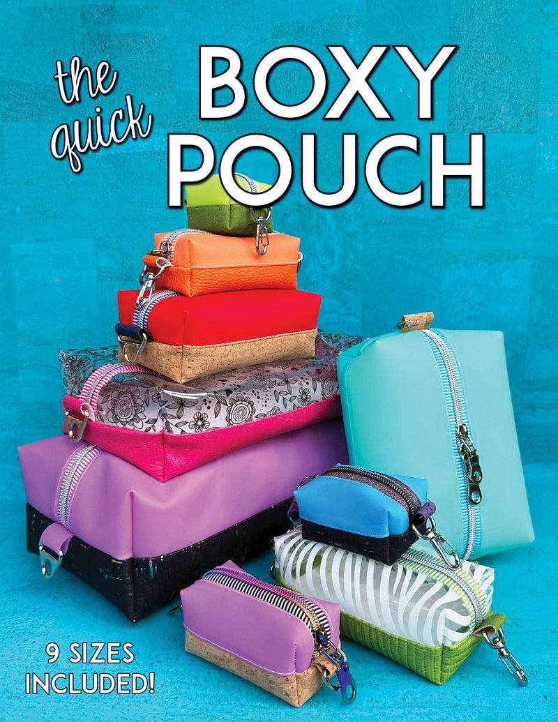 The Quick Boxy Pouch Pattern: Paper Pattern