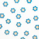Blue Daisy Large 1" Buttons