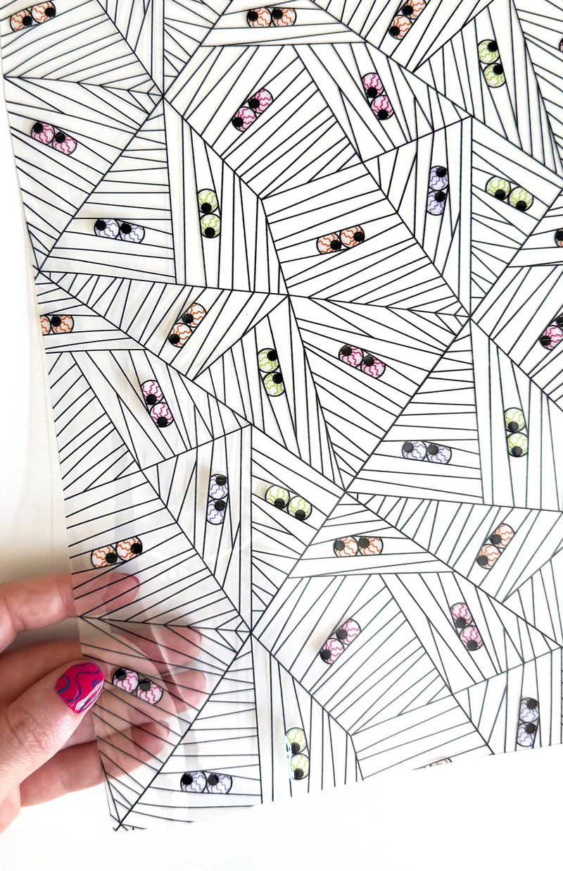 Mummy Eyes Clear TPU Vinyl